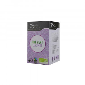 Thé vert  Bio au jasmin 24 sachets 48gr Touch Organic