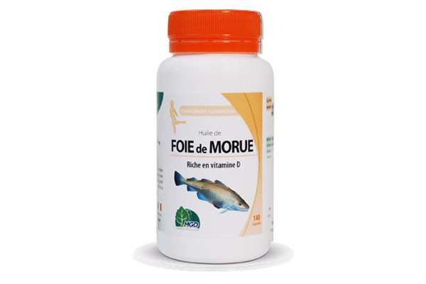 complément alimentaire Huile de foie de morue mgd