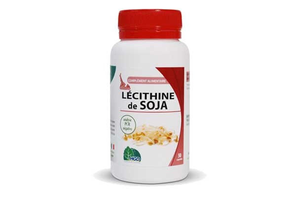 Image Produit BIO- complément Alimentaire - lecithine-soja-50-capsules-mgd